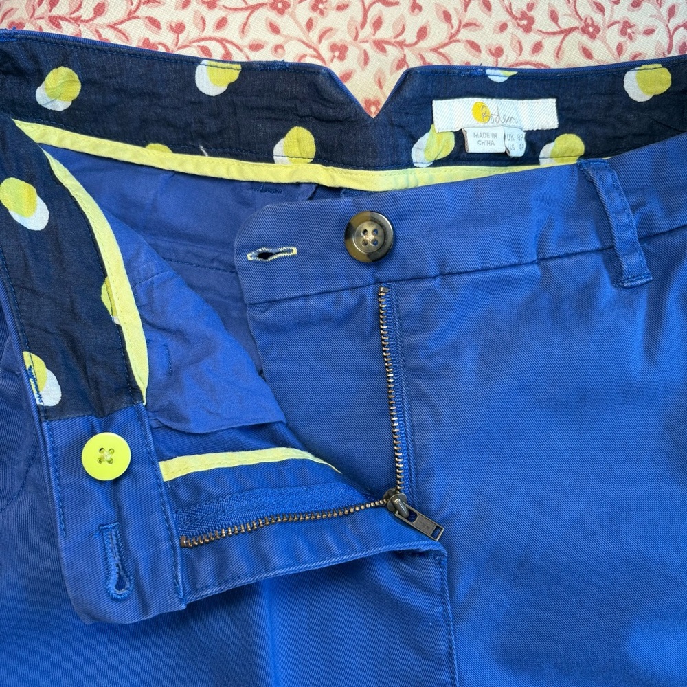 Boden W’s Bright Blue Chino Pants - Picture 4 of 6